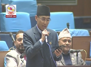 इमाडोल आगलागी घटनाका घाइतेको निशुल्क उपचार गर्न सांसद महर्जनको माग