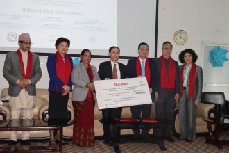 चीन नेपालको विश्वासिलो र सर्वकालिक विकास साझेदार : उपाध्यक्ष घिमिरे