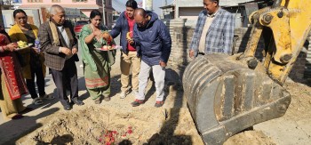 सबै सडक पीच गरेर लुभूक्षेत्र आकर्षक शहर बन्दैछ
