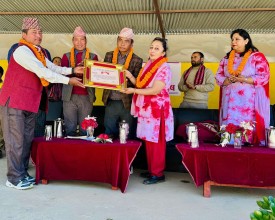 मगरगाउँ माविलाई हिमानी कोषको सहयोग
