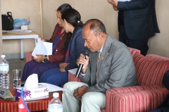 प्रस्तरमा लेख्नेभन्दा जनताको मनमा लेखिने कार्यकाल बनाउँछौं : हरिगोविन्द श्रेष्ठ