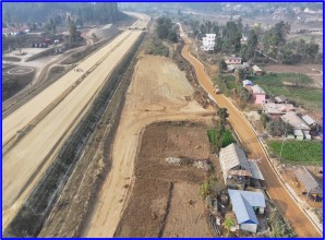 काठमाडौं तराई मधेस फास्ट ट्रयाकः ८ वर्षको प्रगति ४३ प्रतिशत