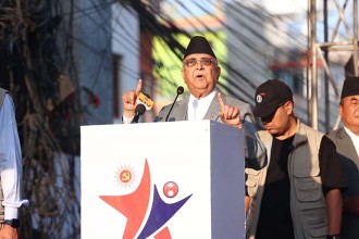 एमालेलाई सरकार टिकाउने चिन्ता छैन, हाम्रो ध्यान मिसन ०८४ हो : प्रधानमन्त्री ओली