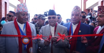सरकार ढल्ने कुरा गर्दै छाती पिट्नुको अर्थ छैन, काँग्रेसको बलियो साथ छ : प्रधानमन्त्री ओली