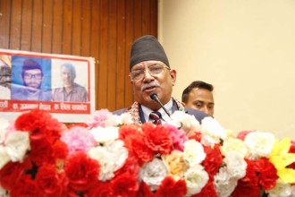 पार्टीमा लागेको रोगको उपचार खोज्न जनतामा आयौं : प्रचण्ड