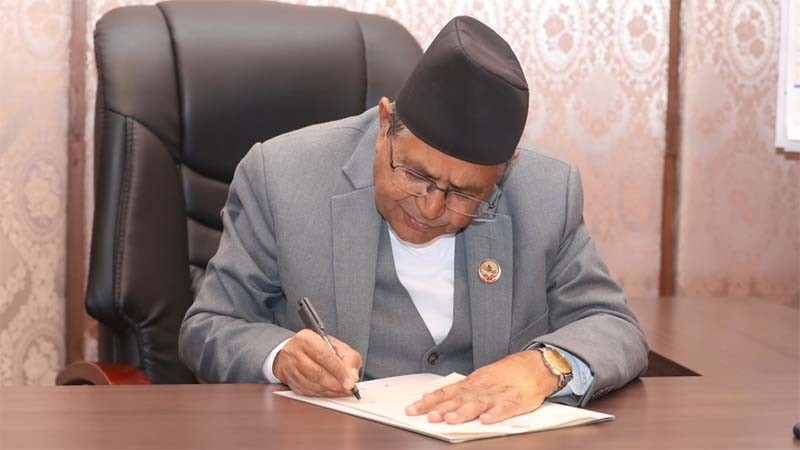 विपिन जोशी रिहाइको अनुरोध गर्दै सभामुख घिमिरेको पत्र