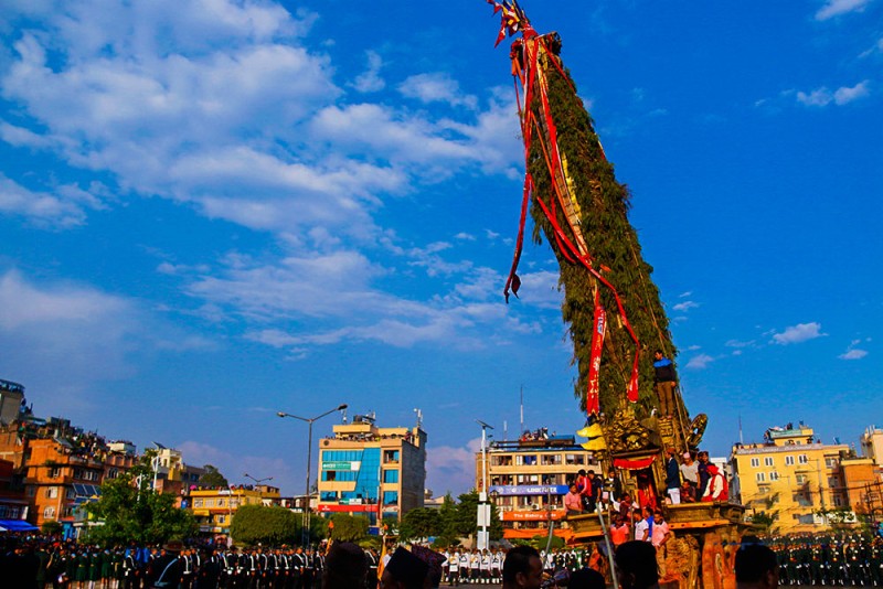 वर्षा र सहकालका देवता मच्छिन्द्रनाथको रथयात्रा सुरु