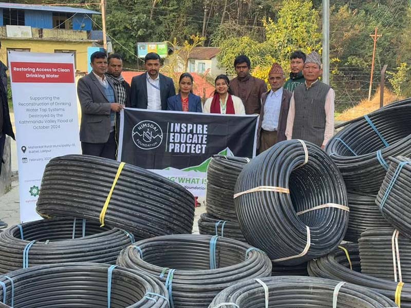 महाँकालका बाढीपीडितलाई निम्सदाइको सहयोग