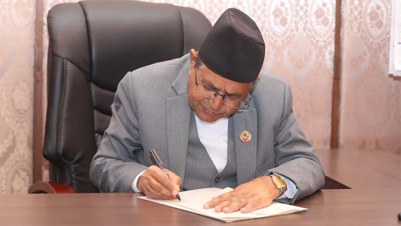 विपिन जोशी रिहाइको अनुरोध गर्दै सभामुख घिमिरेको पत्र
