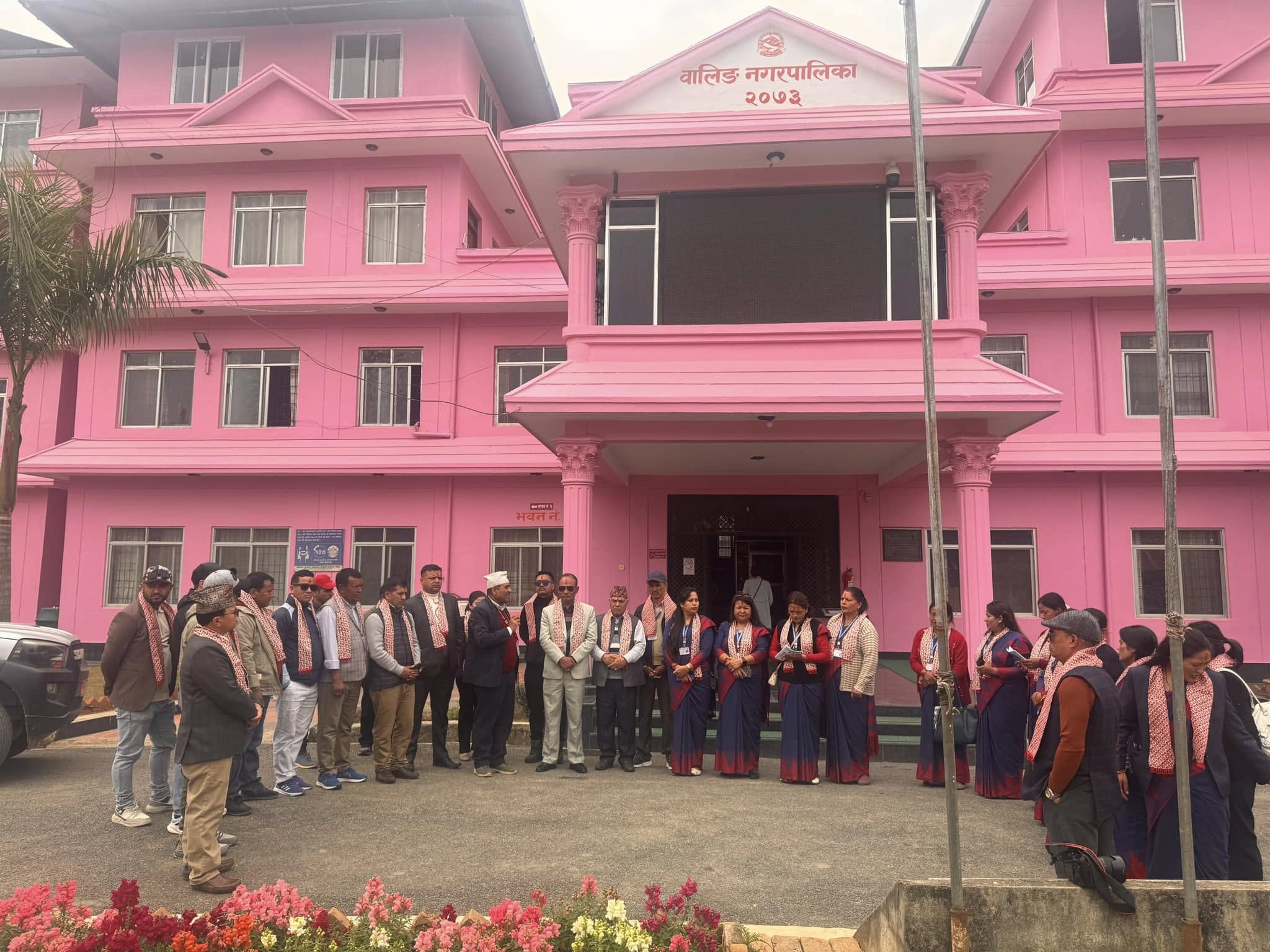 फोहोरमैला व्यवस्थापनको अनुभव साट्दै महालक्ष्मी नगरपालिका